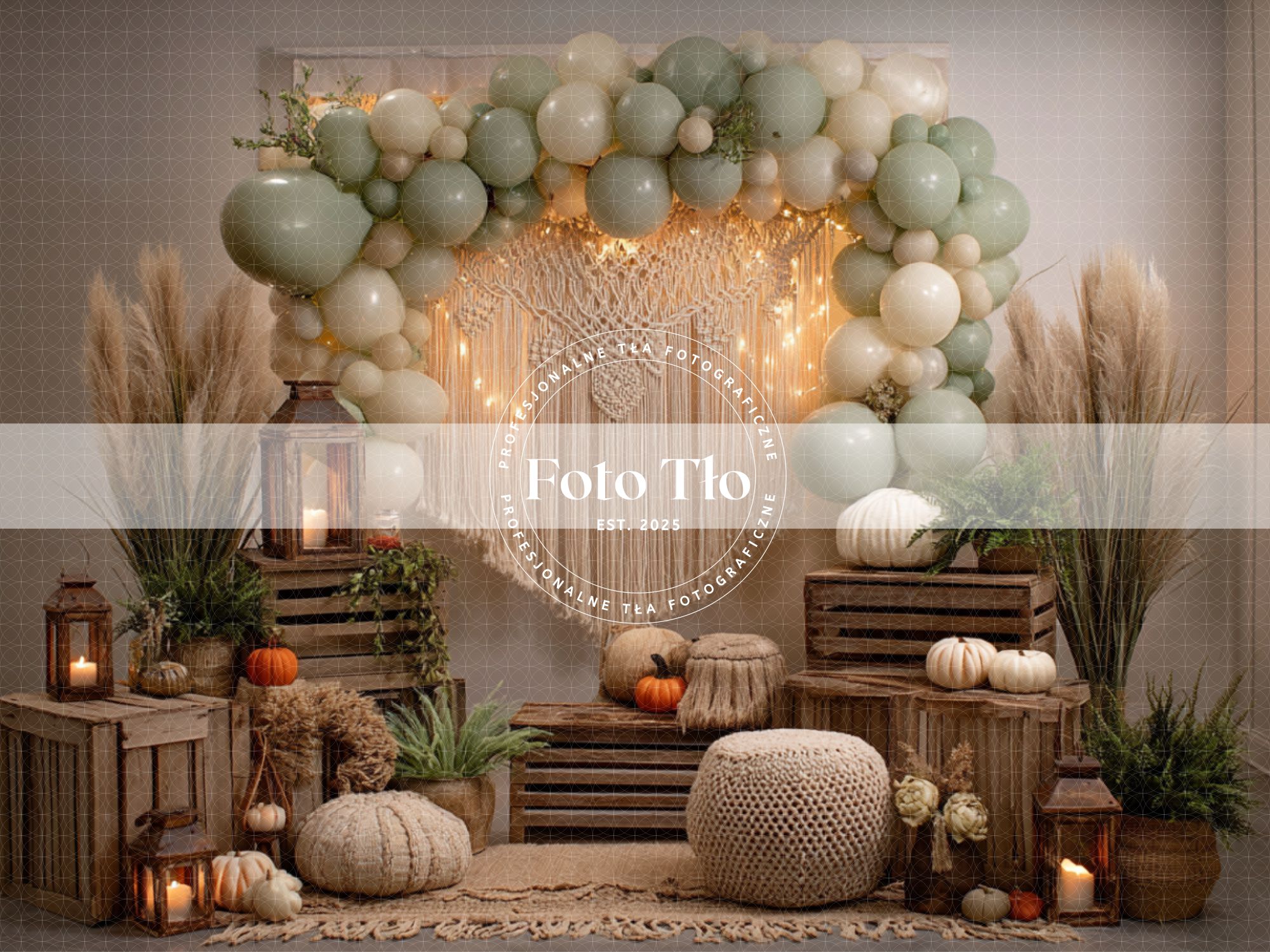 Tło fotograficzne  - BOH011
