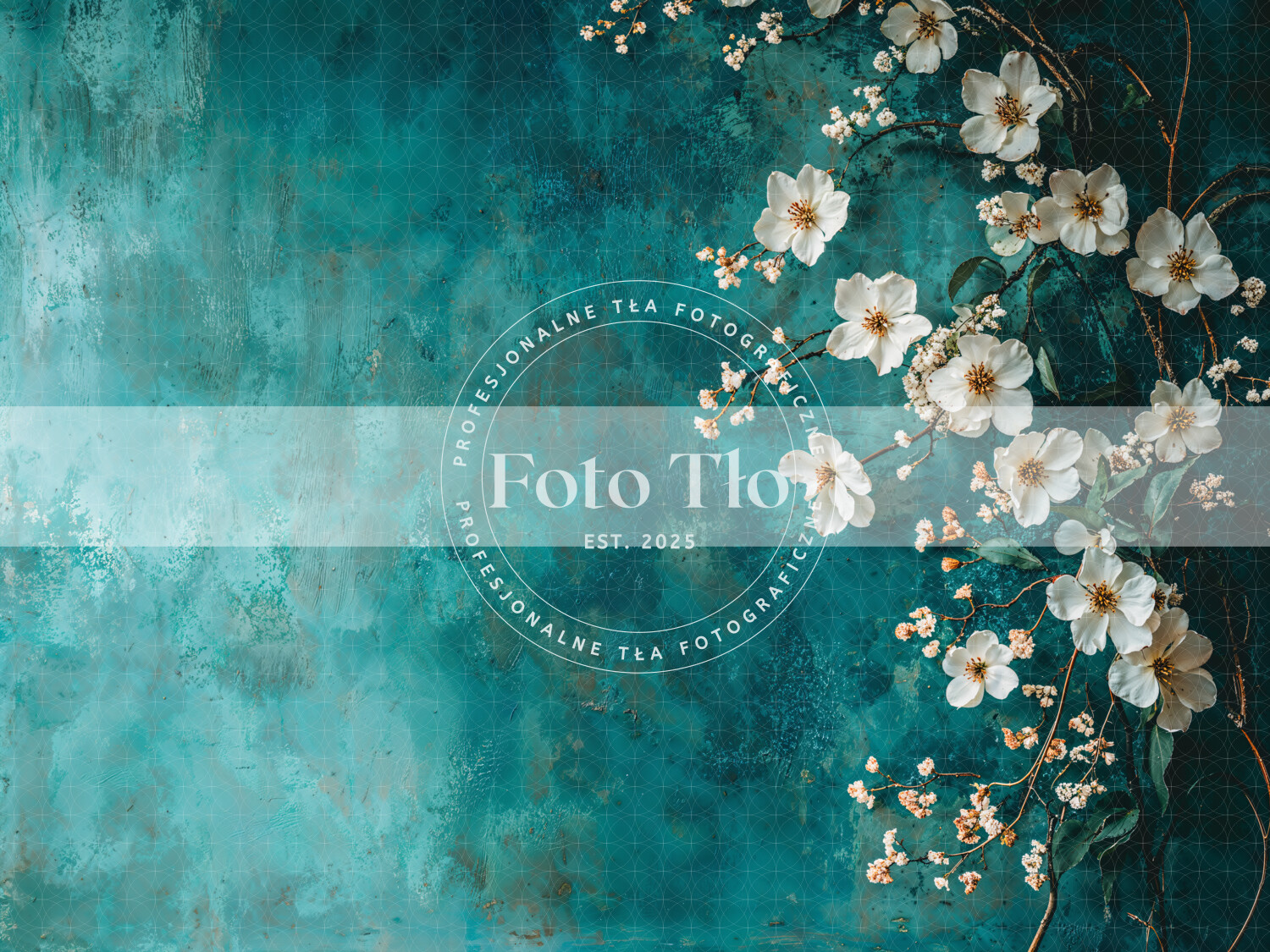 Tło fotograficzne  - FLO001