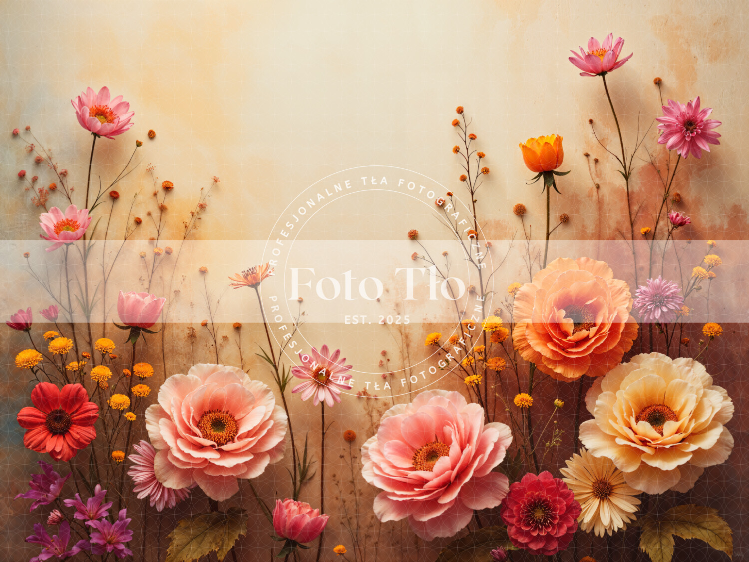 Tło fotograficzne  - FLO004