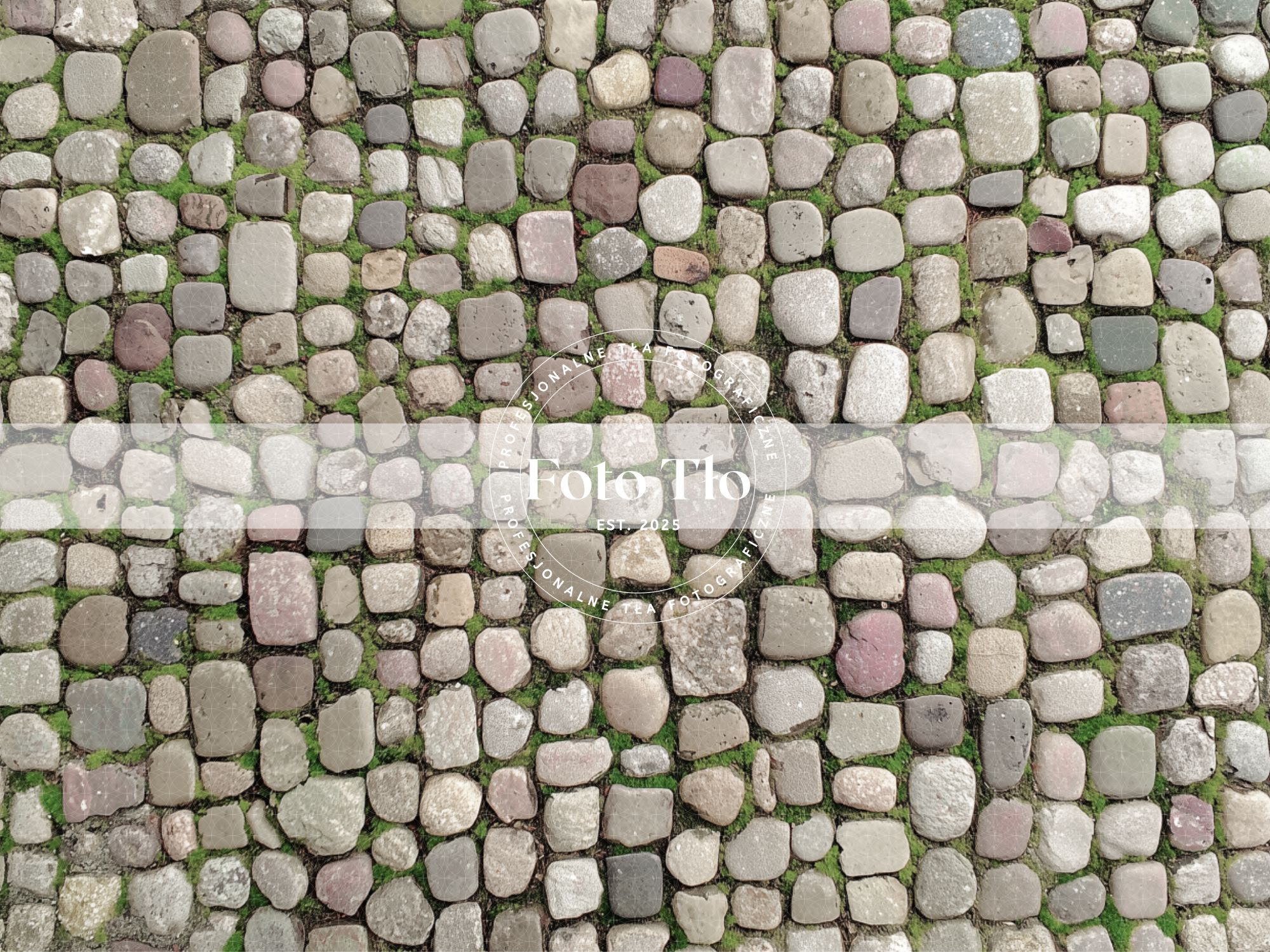 Tło fotograficzne podłoga Kamień i bruk -  STONE004