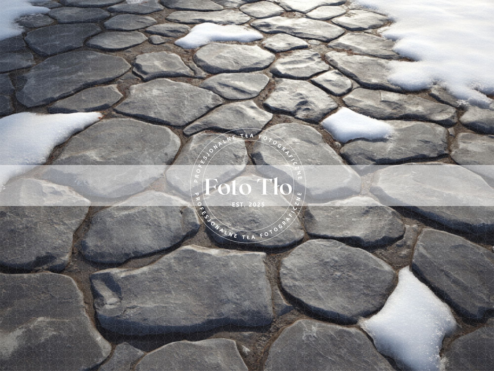 Tło fotograficzne podłoga Kamień i bruk -  STONE005