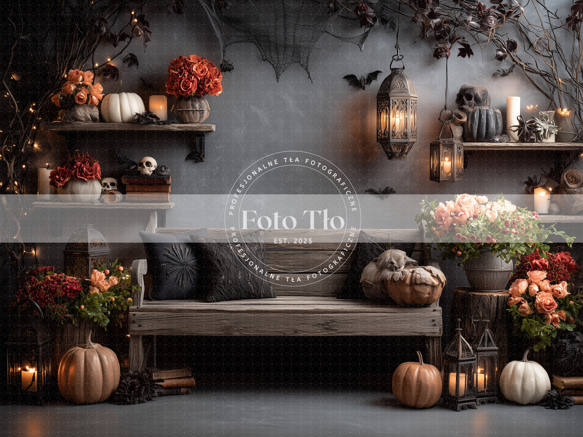 Tło fotograficzne - HALL001