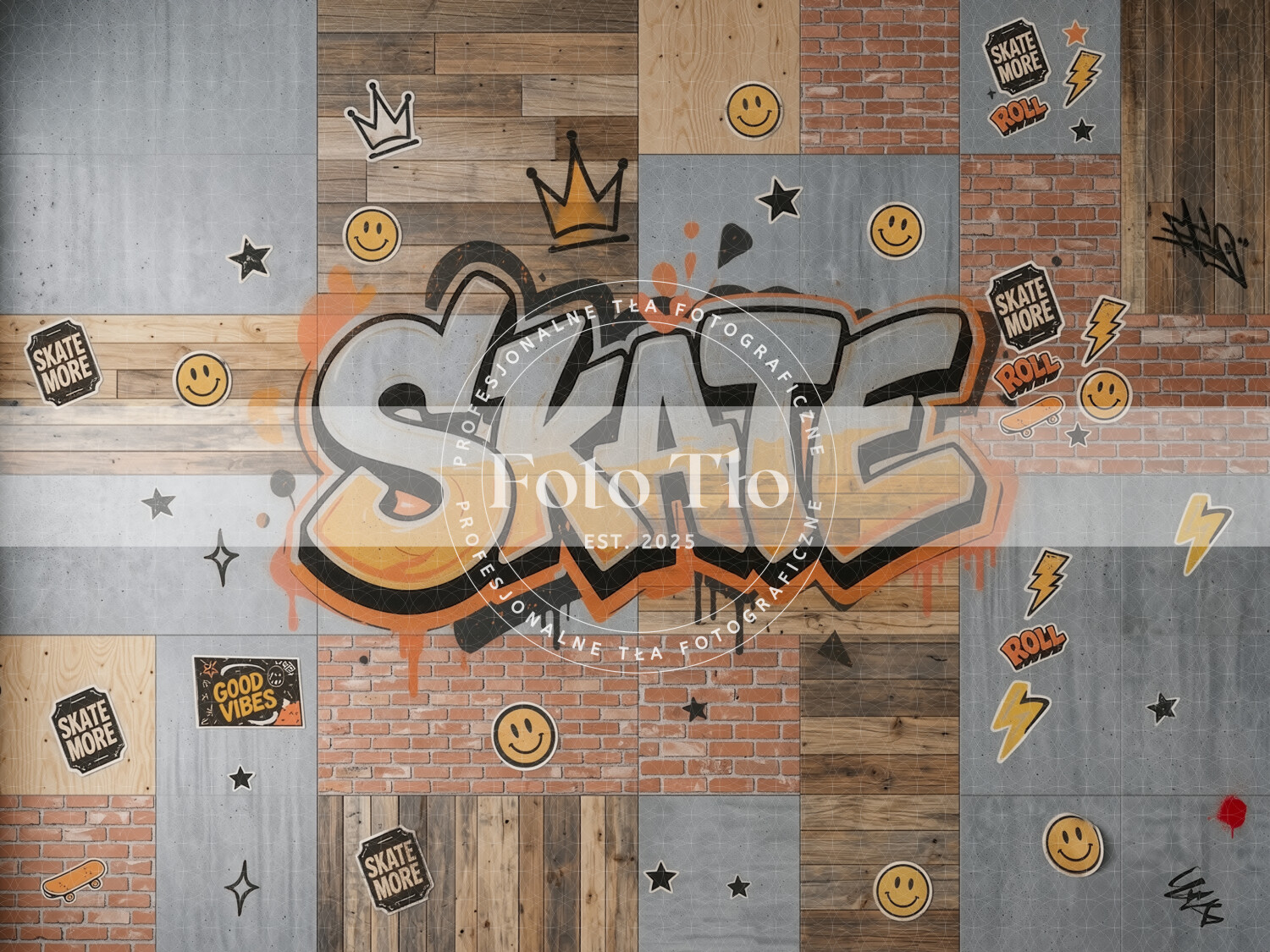 Tło fotograficzne podłoga -  FLOOR005