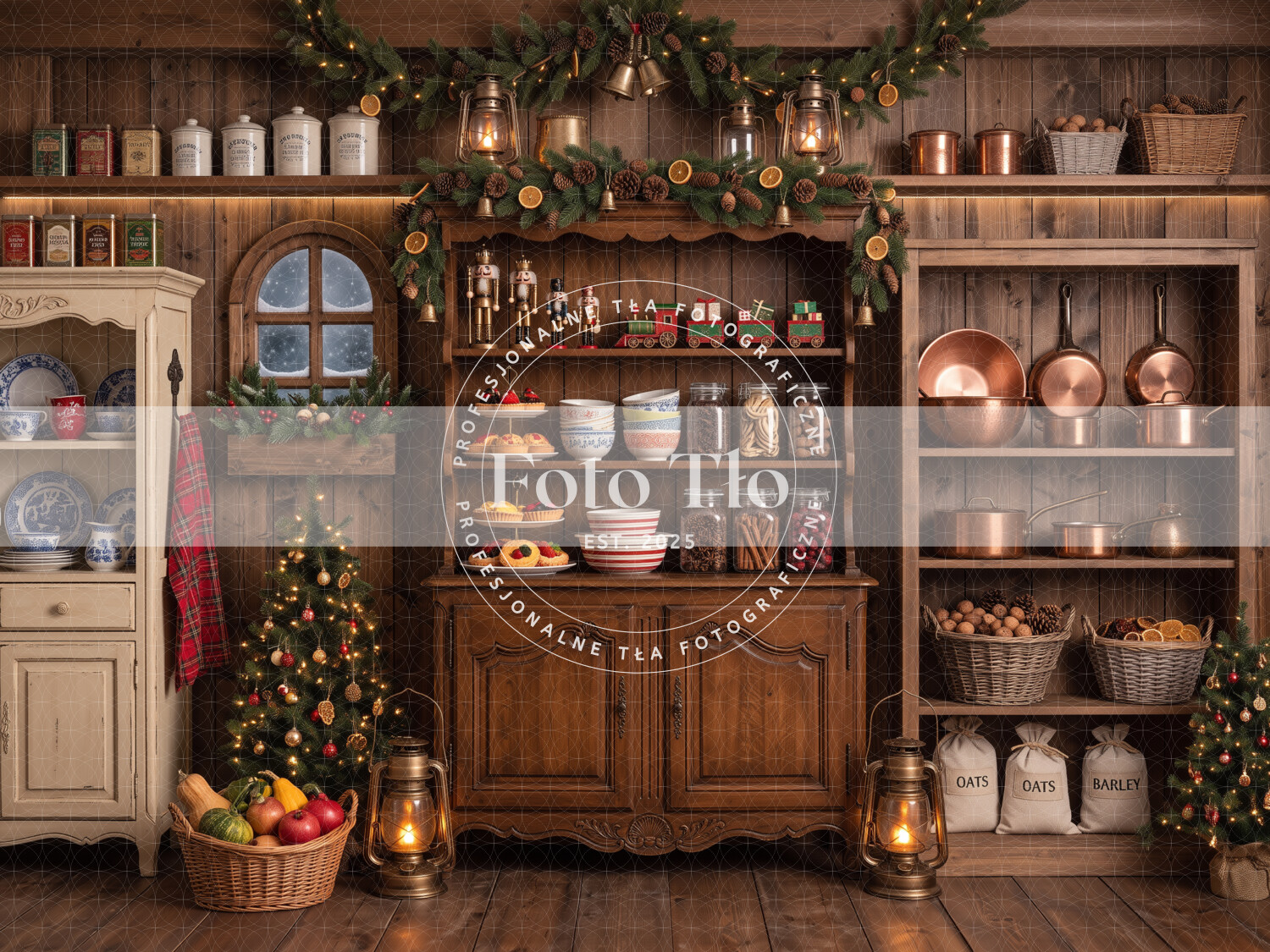 Tło fotograficzne Boże Narodzenie - CHRI_KIT005