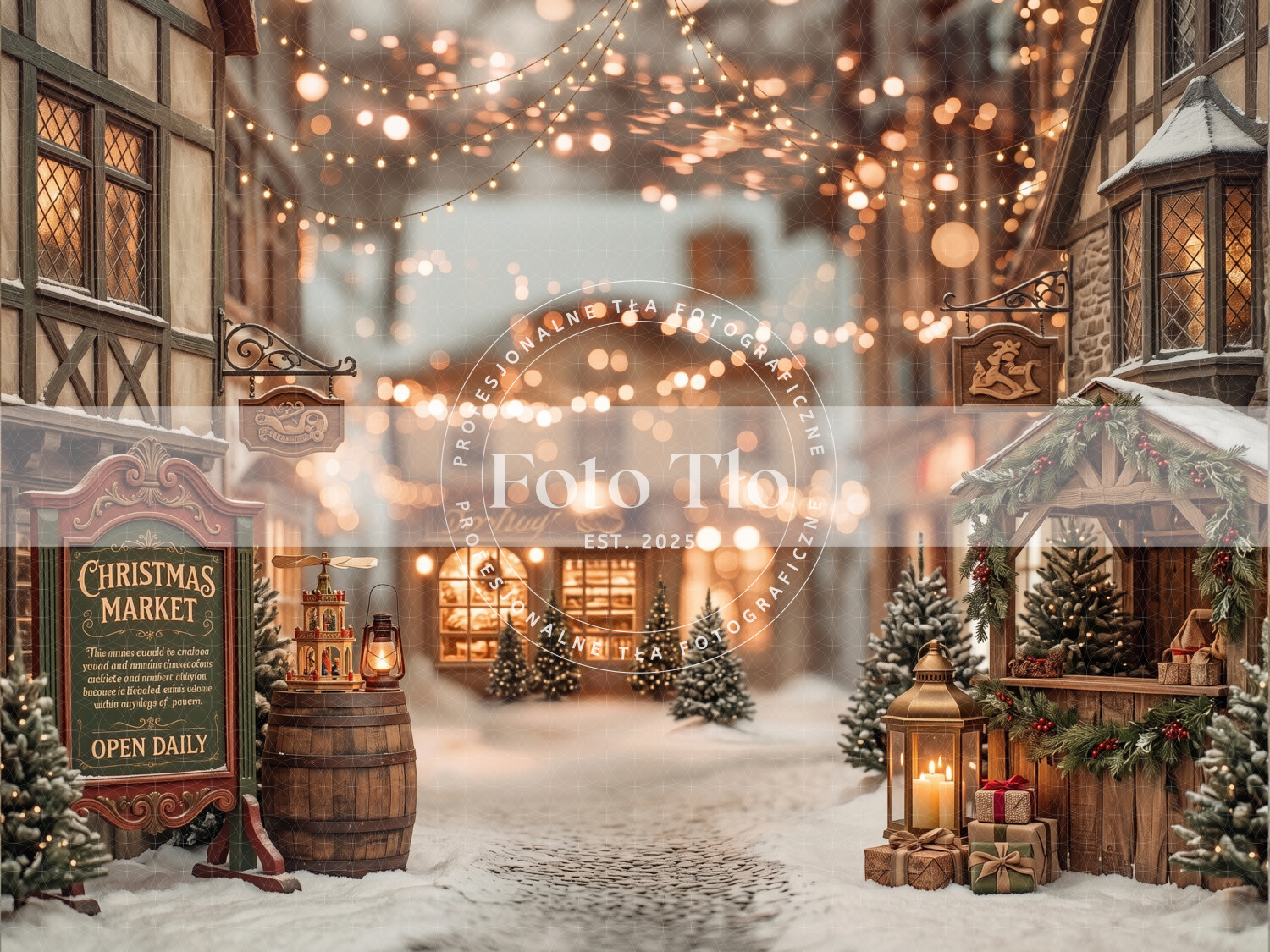 Tło fotograficzne Boże Narodzenie - CHRI_SHOP007