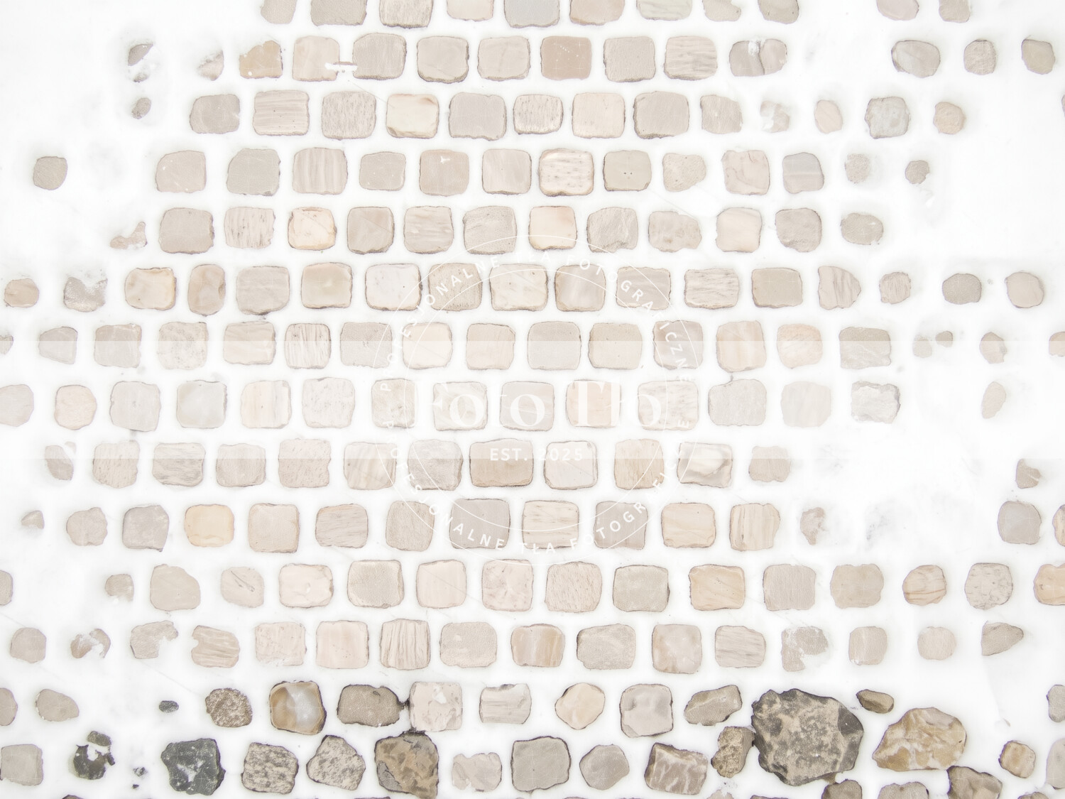 Tło fotograficzne podłoga Kamień i bruk -  STONE014